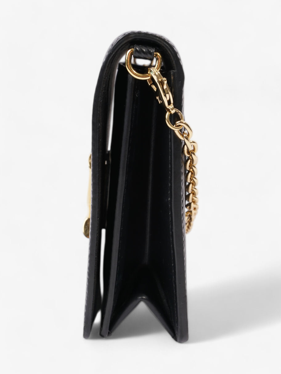 Louis Vuitton Twist Chain Bag Black Epi Leather PM Image 3