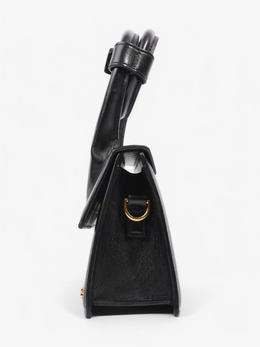 Jacquemus Le Chiquito Noeud Black Leather Moyen Image 3