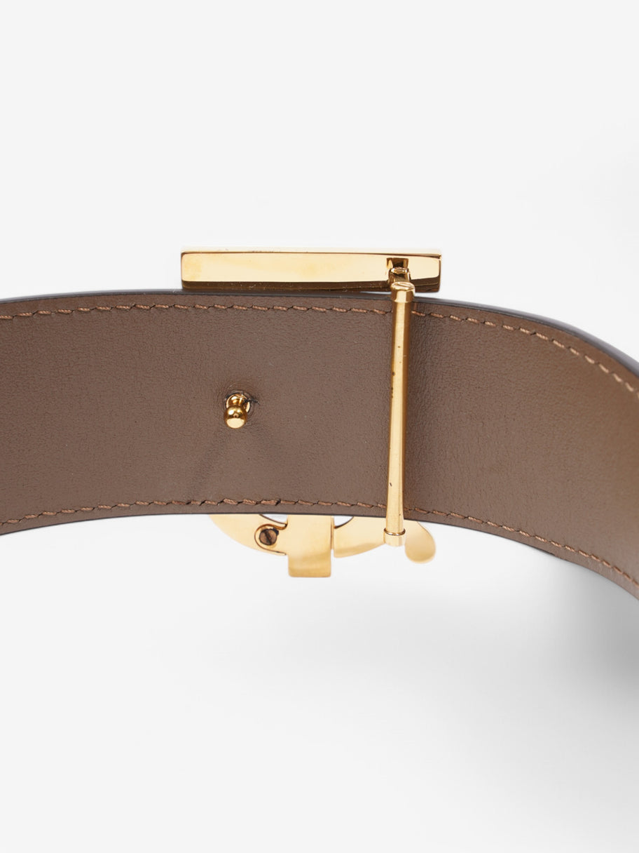 Burberry Reversible Belt Brown Leather 90cm 36