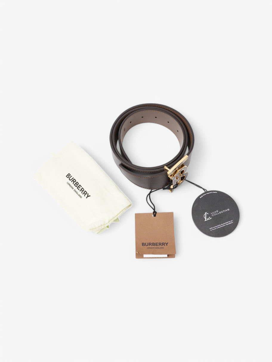 Burberry Reversible Belt Brown Leather 90cm 36
