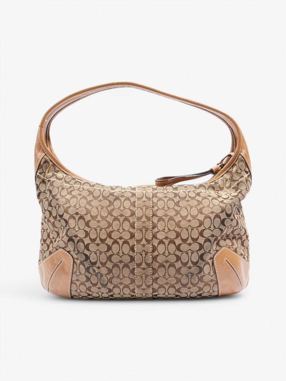 Coach Signature Sufflette Beige  / Brown Canvas Image 4