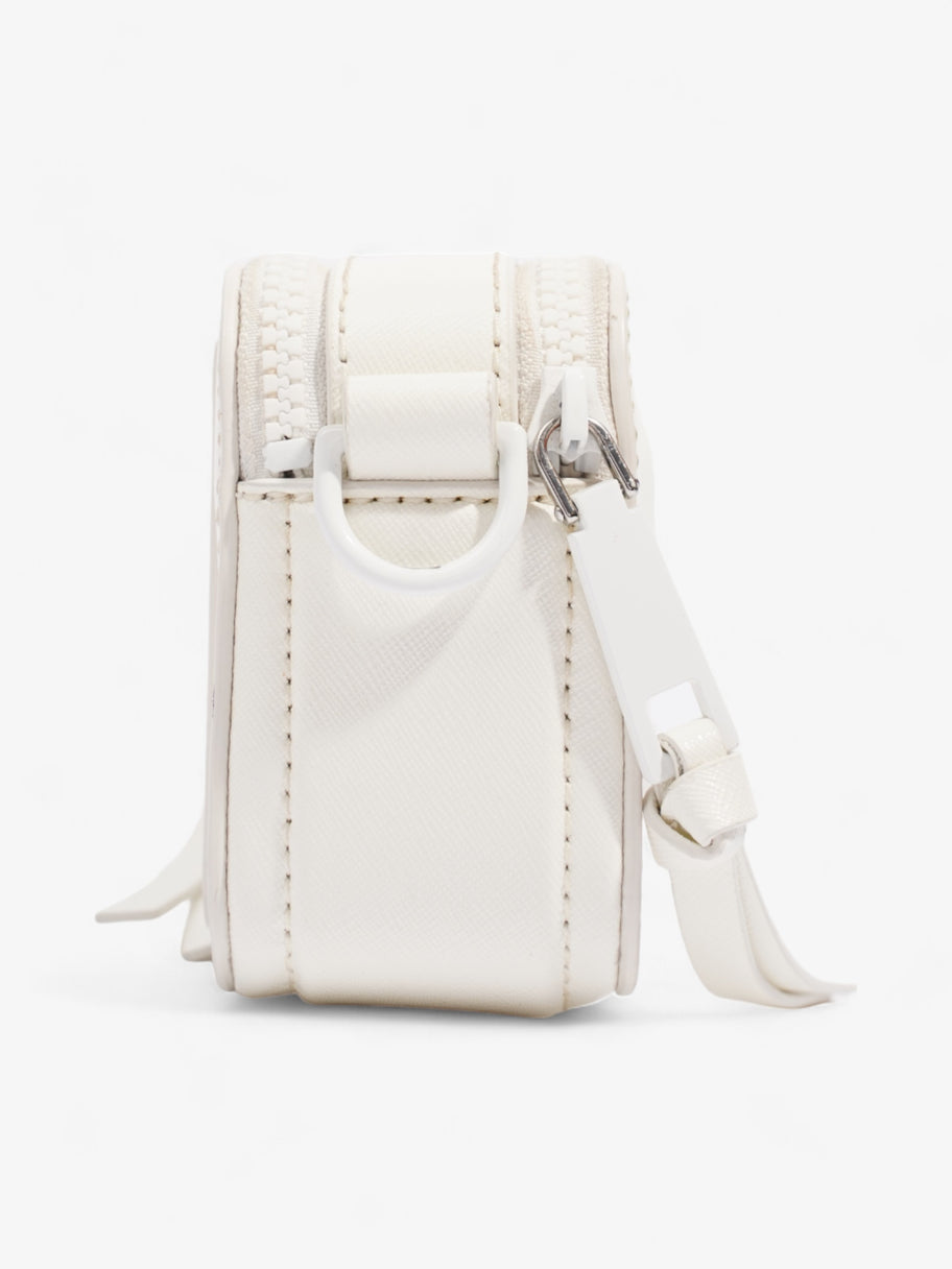 Marc Jacobs The Snapshot White Saffiano Leather Image 5