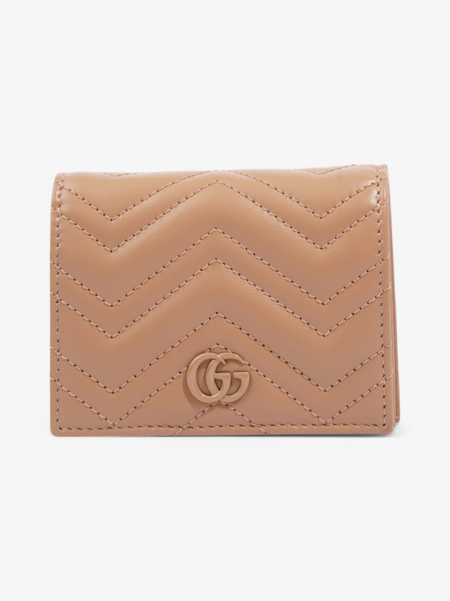 Gucci Marmont Wallet Nude Leather Image 1