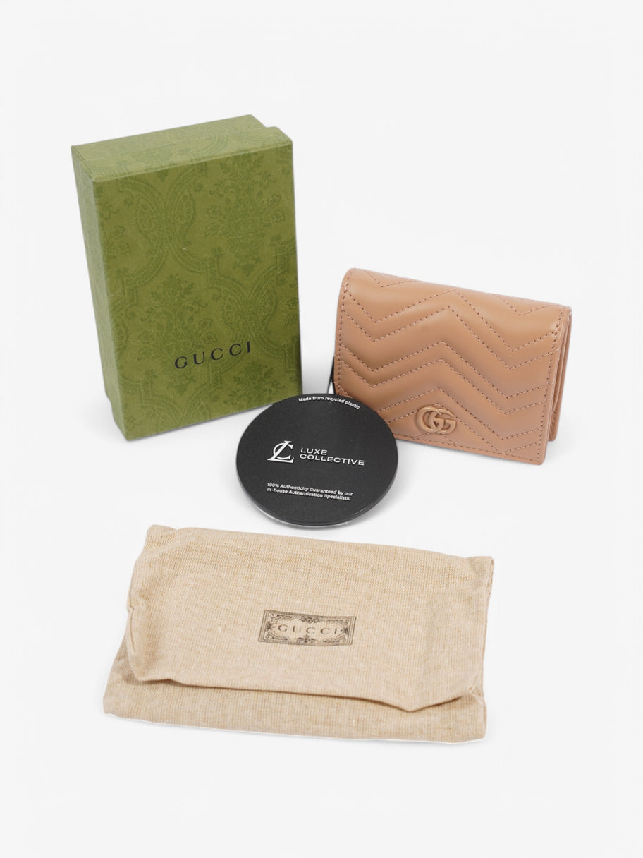 Gucci Marmont Wallet Nude Leather Image 8