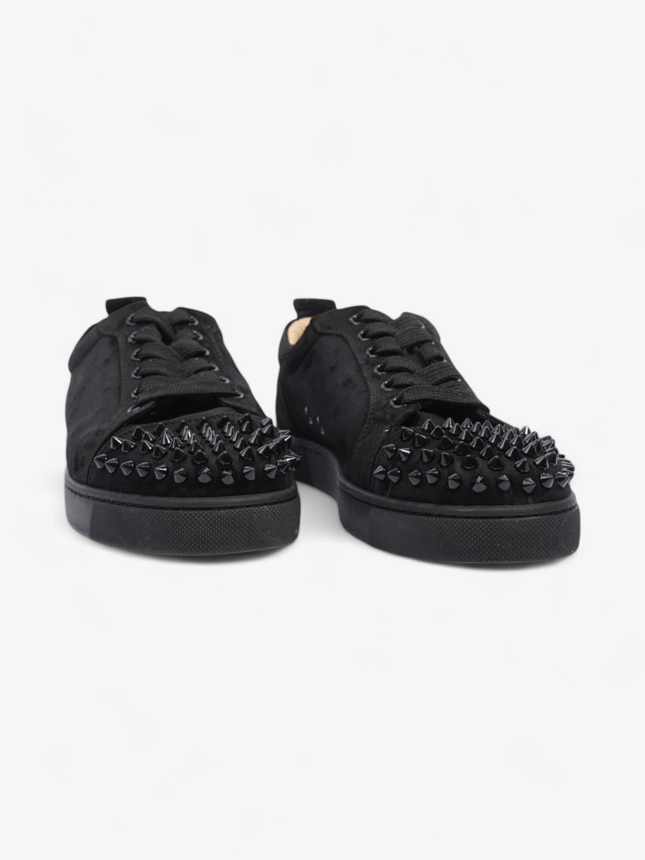 Christian Louboutin Louis Junior Spikes Black Suede EU 38 UK 5 Image 2