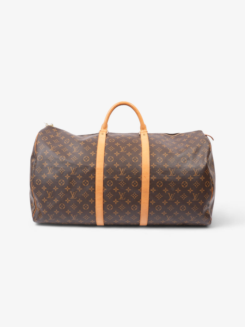  Louis Vuitton Keepall  Monogram Coated Canvas 60