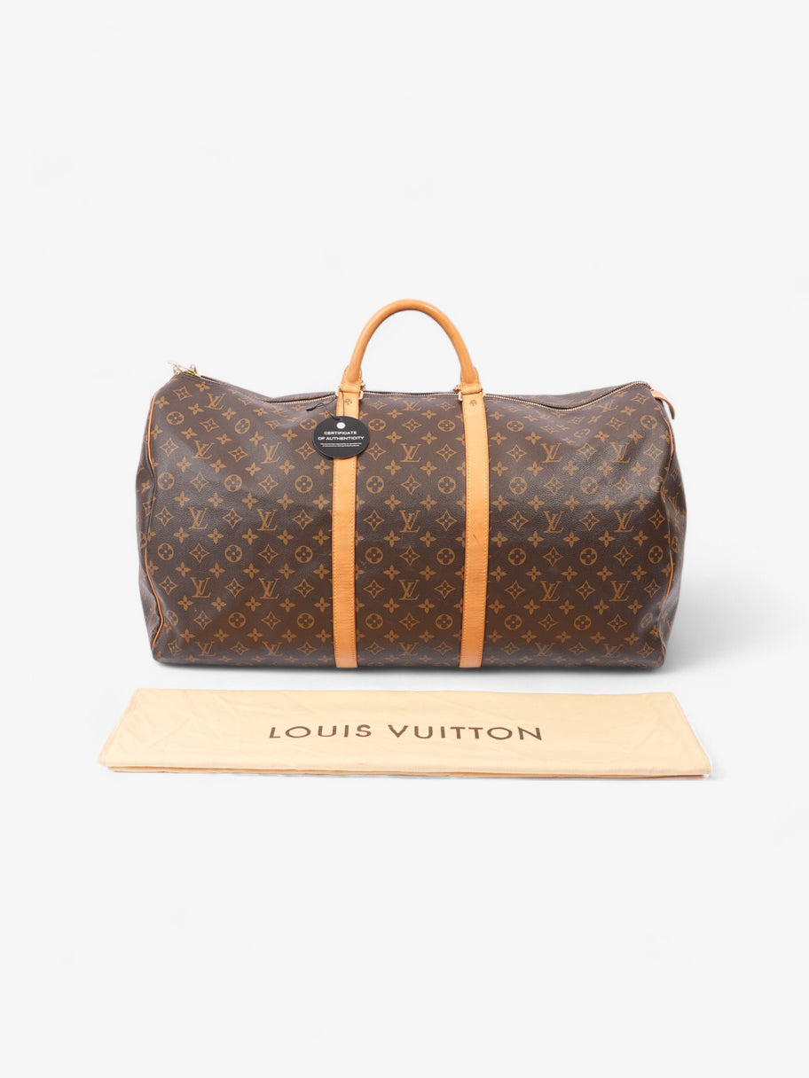 Louis Vuitton Keepall  Monogram Coated Canvas 60 Image 12