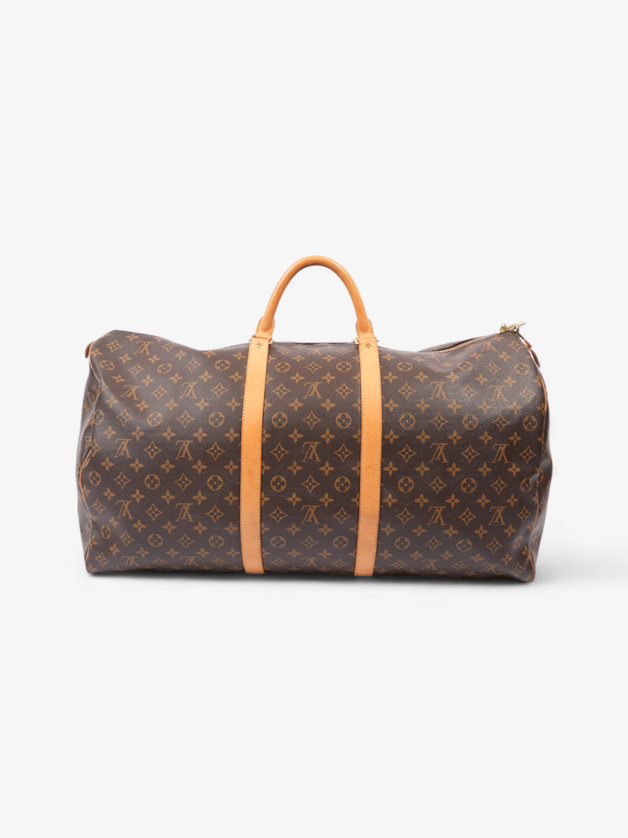 Louis Vuitton Keepall  Monogram Coated Canvas 60 Image 4