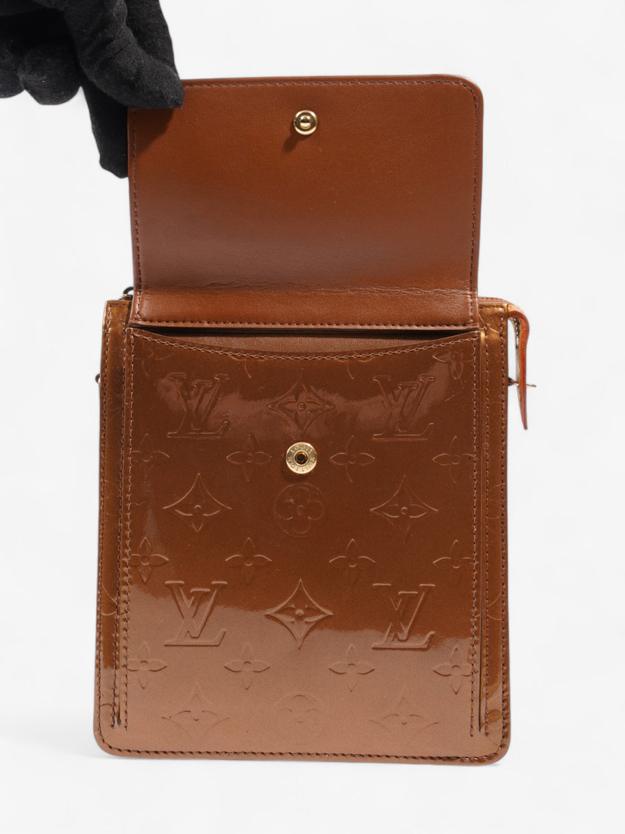 Louis Vuitton Mott Monogram Vernis / Bronze Vernis Leather Image 7