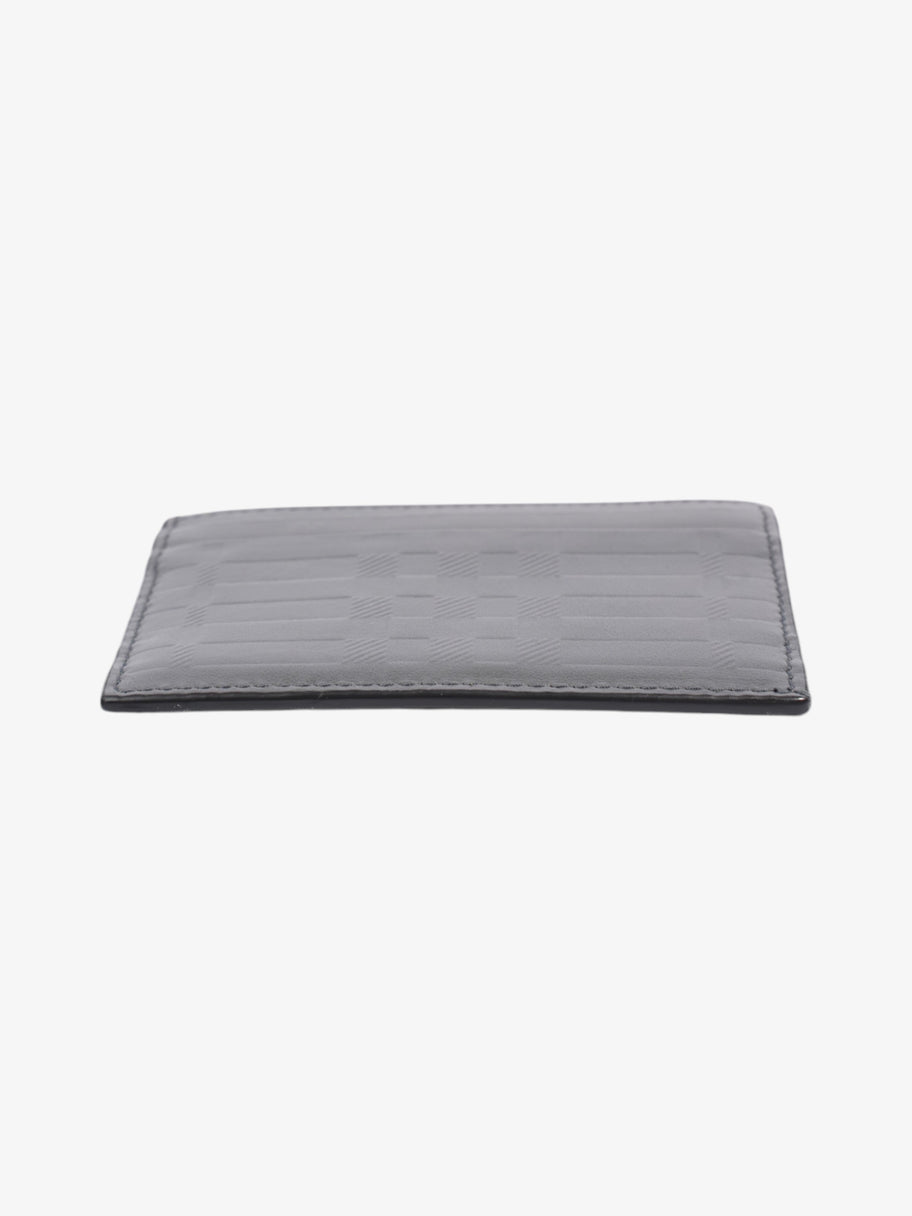 Burberry Embossed Card holder Grey Embossed Leather Image 3