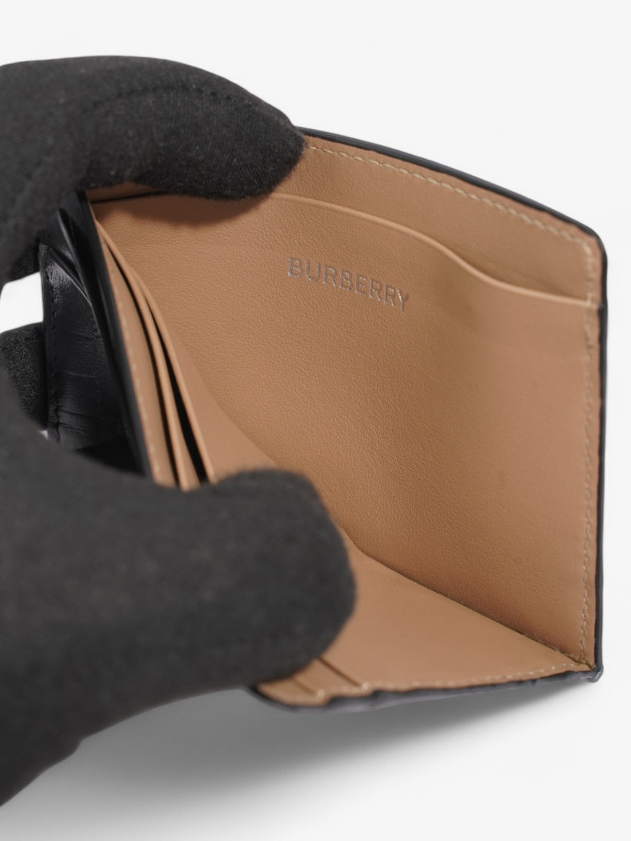 Burberry Embossed Card holder Grey Embossed Leather Image 6