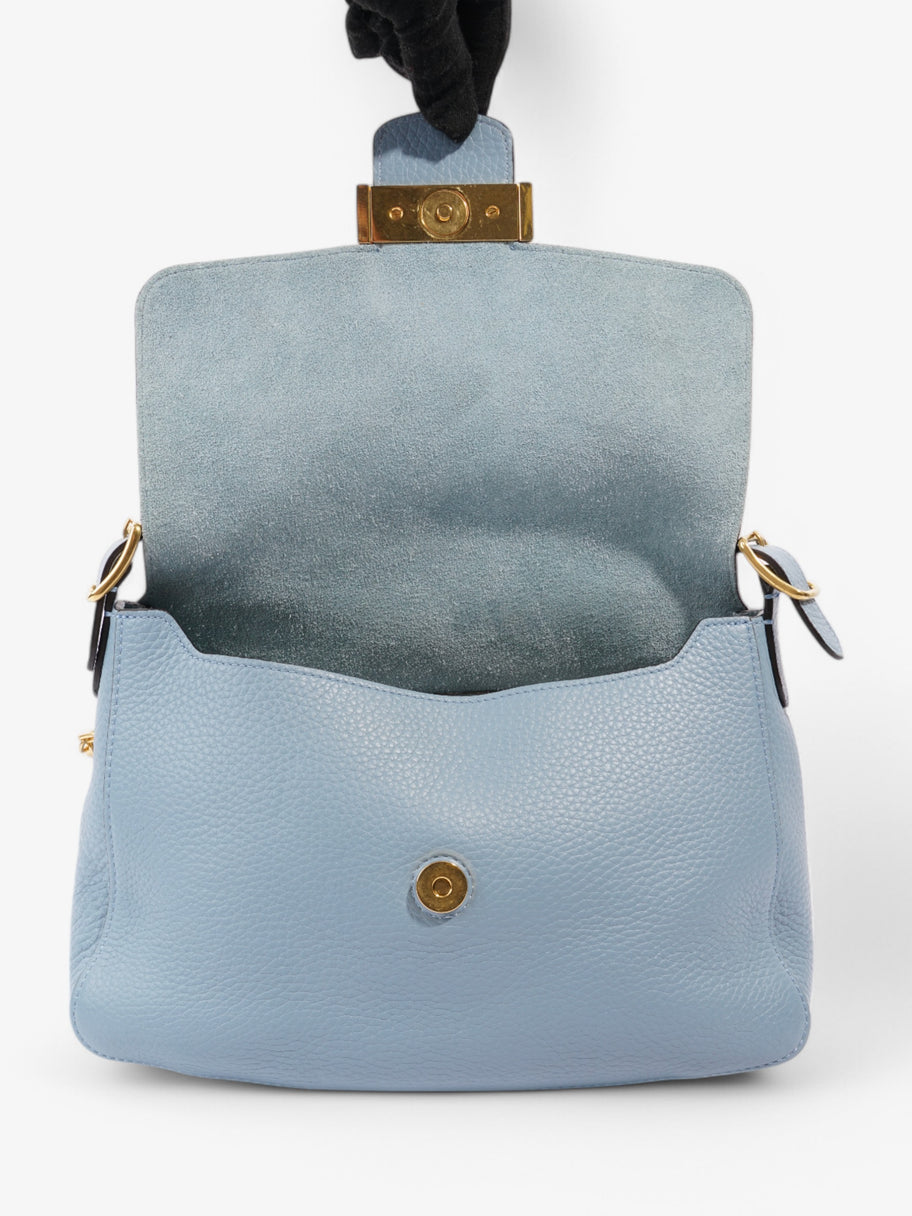 Mulberry Keeley Baby Blue Grained Leather Image 8