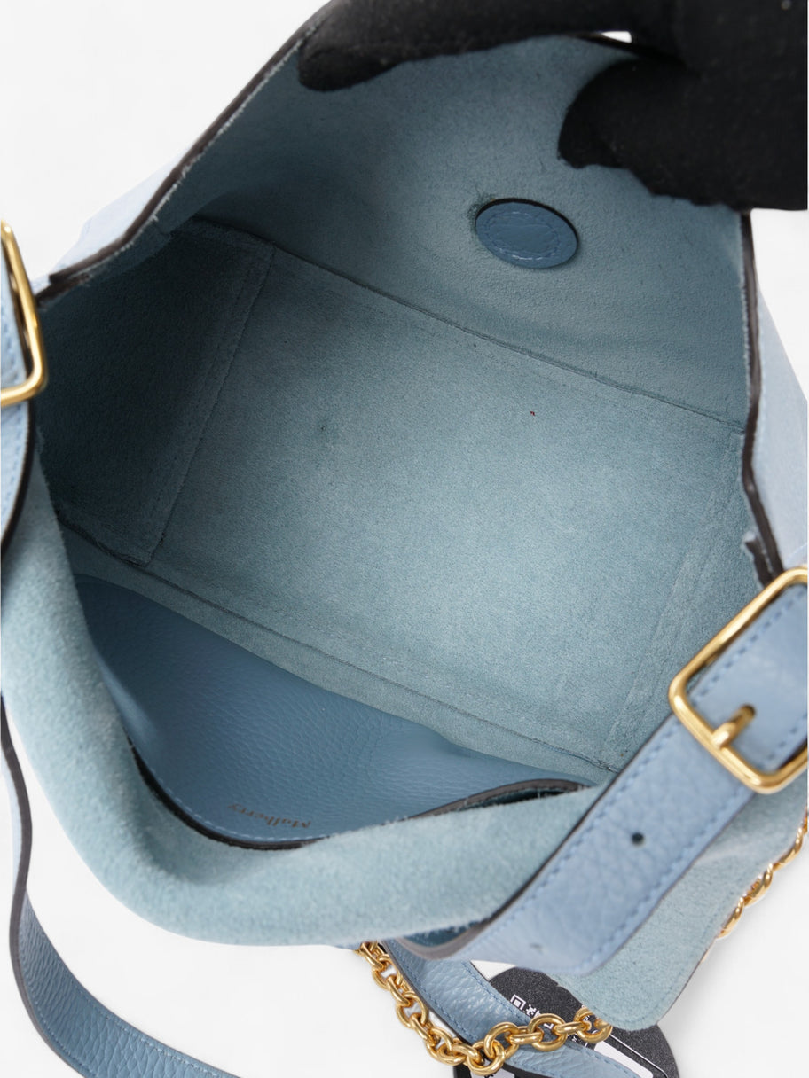 Mulberry Keeley Baby Blue Grained Leather Image 9