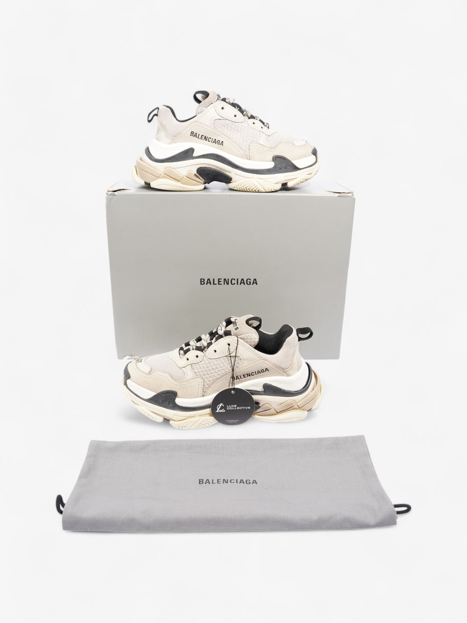 Balenciaga Triple S Beige / Black Mesh EU 37 UK 4 Image 10