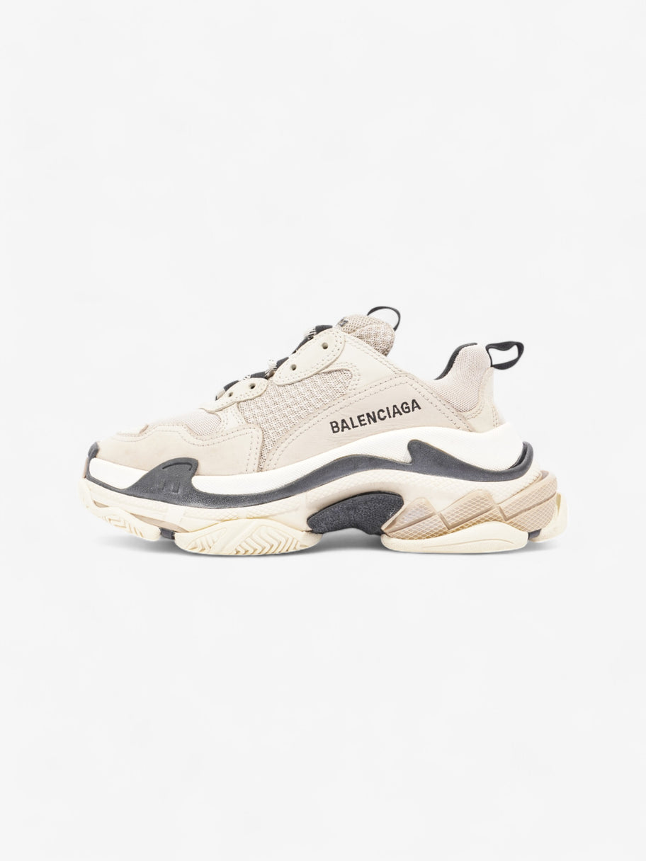 Balenciaga Triple S Beige / Black Mesh EU 37 UK 4 Image 5