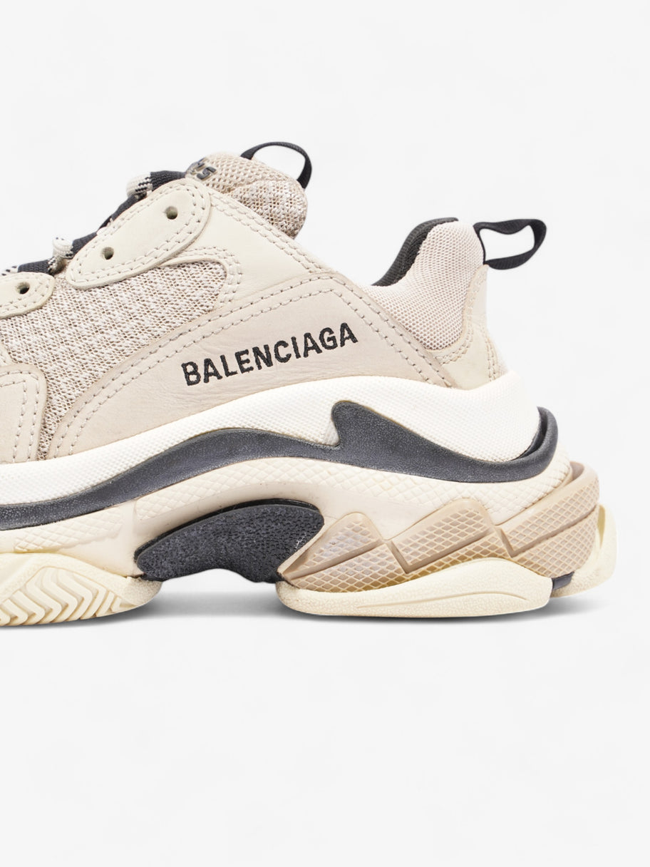 Balenciaga Triple S Beige / Black Mesh EU 37 UK 4 Image 9