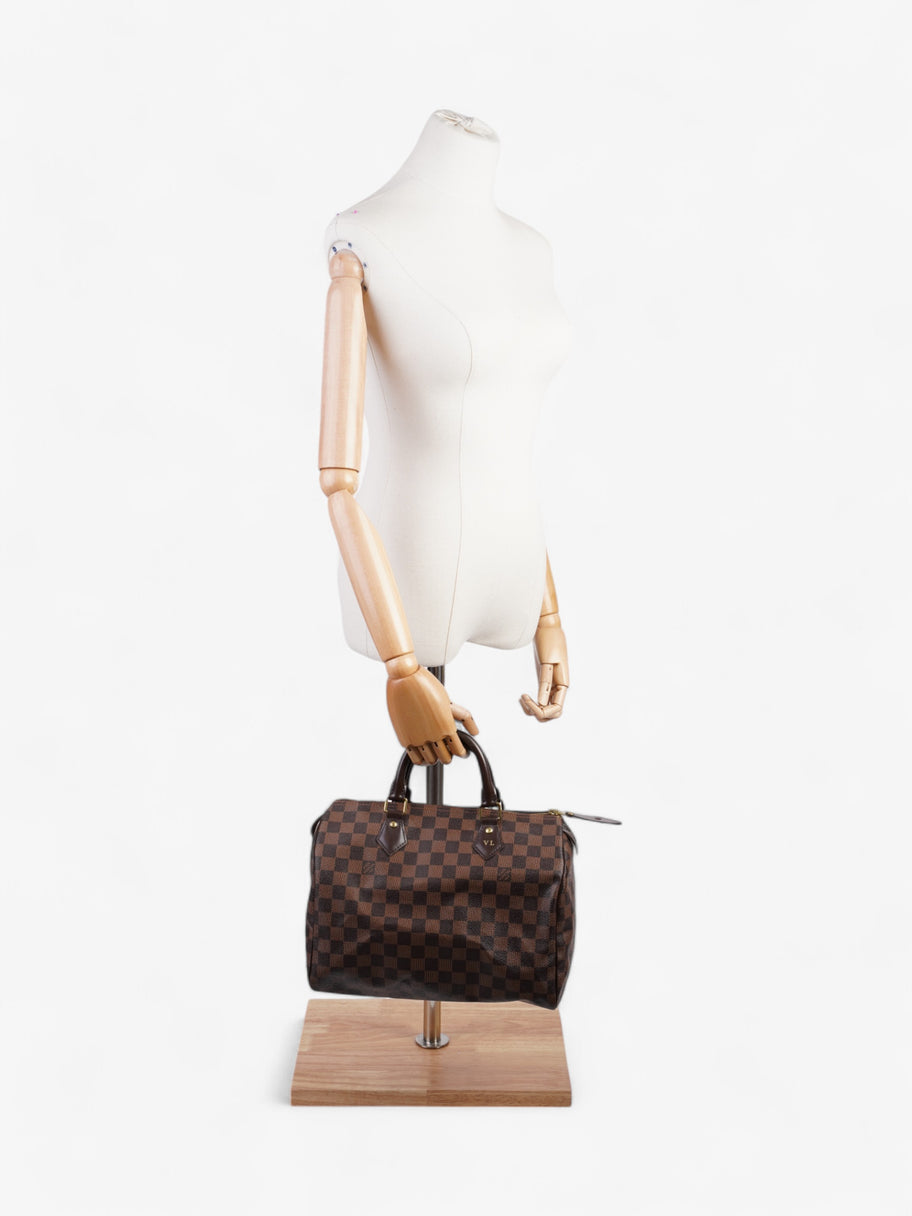 Louis Vuitton Speedy Damier Ebene Coated Canvas 30 Image 2