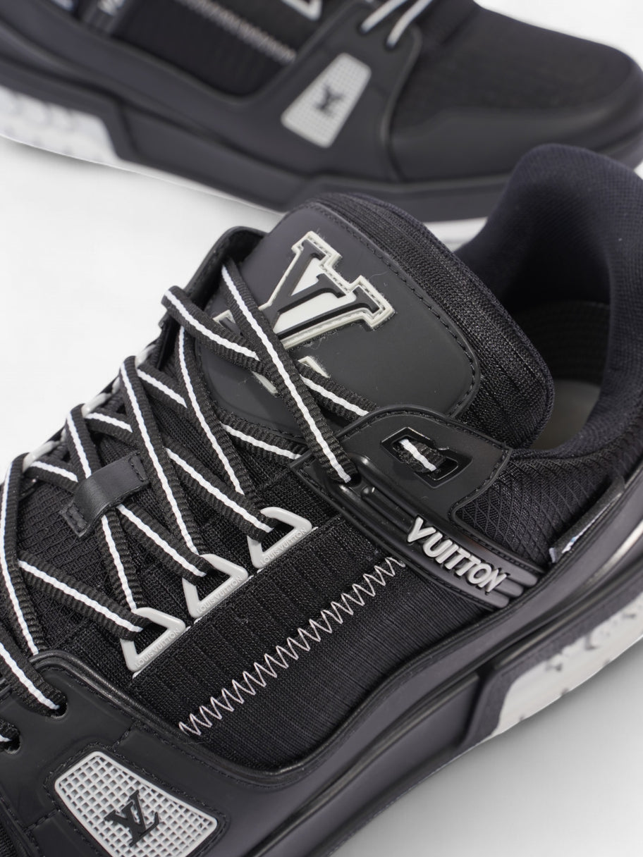 Louis Vuitton LV Trainer Sneakers Black / Grey Mesh EU 43 UK 9 Image 9