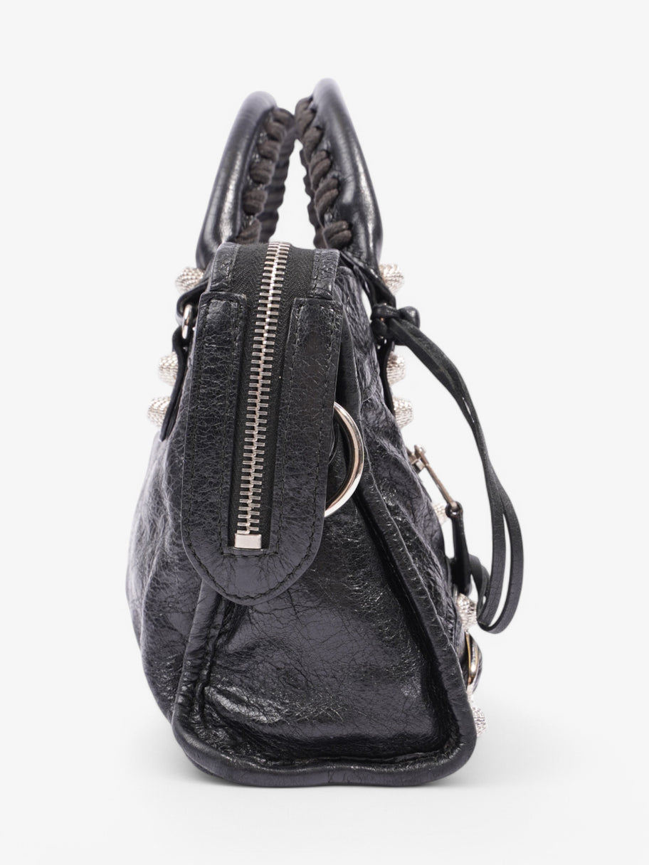 Balenciaga City Bag Black Leather Mini Image 5