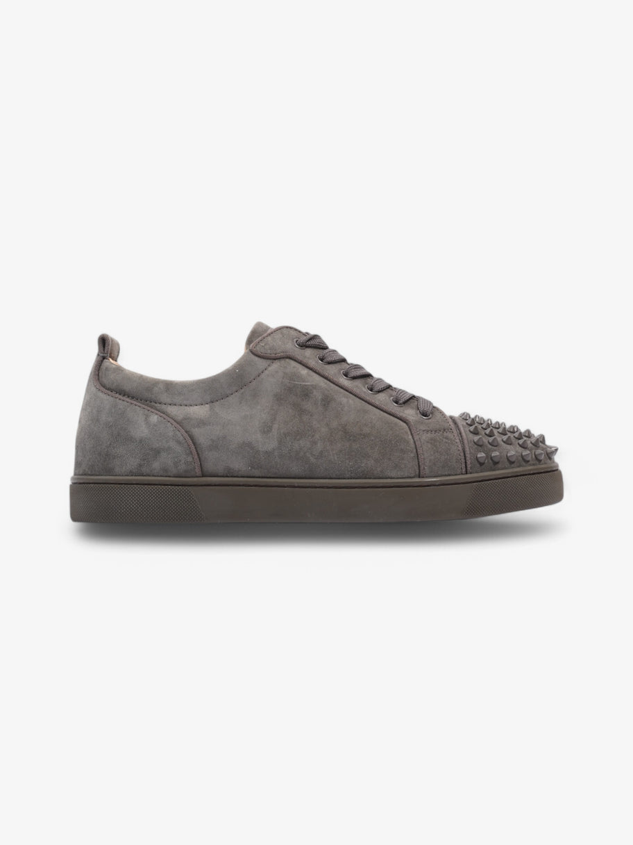 Christian Louboutin Louis Junior Spikes Grey Suede EU 45 UK 11 Image 1