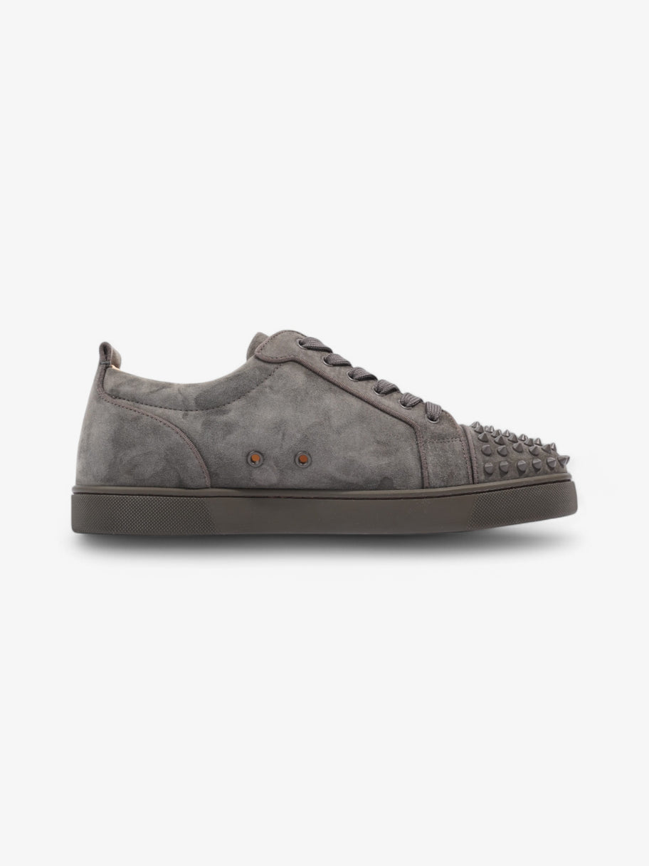 Christian Louboutin Louis Junior Spikes Grey Suede EU 45 UK 11 Image 4
