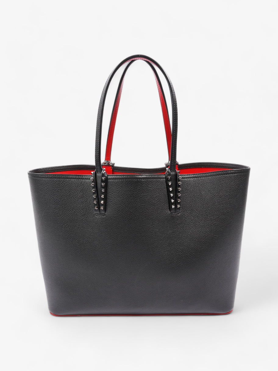 Christian Louboutin Cabata Large Black Calfskin Leather Image 1
