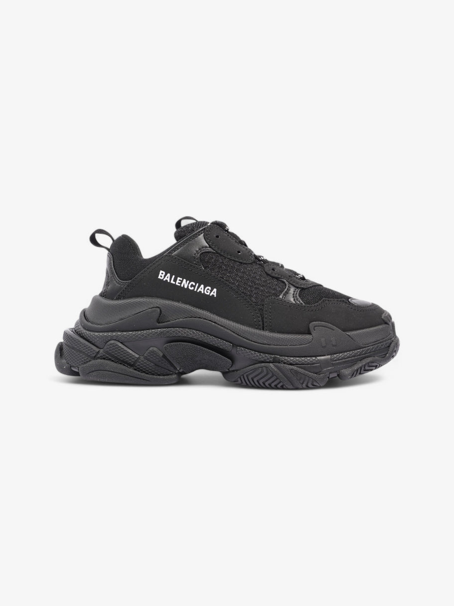 Balenciaga Triple S Black Mesh EU 38 UK 5 Image 1