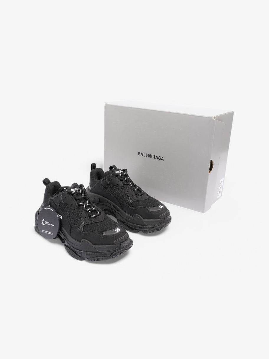 Balenciaga Triple S Black Mesh EU 38 UK 5 Image 10