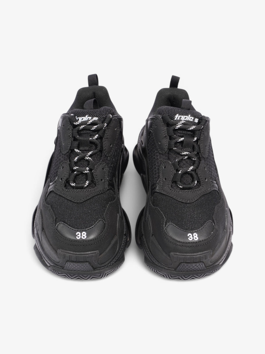Balenciaga Triple S Black Mesh EU 38 UK 5 Image 8