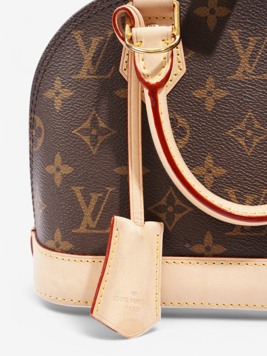 Louis Vuitton Alma Monogram / Beige  Coated Canvas BB Image 7