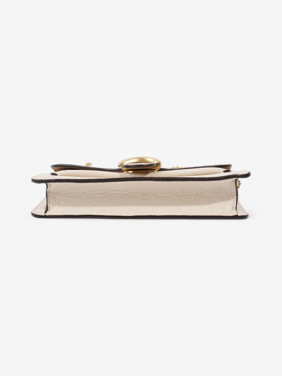 Coach Tabby Chain Cream Grained Leather Image 6