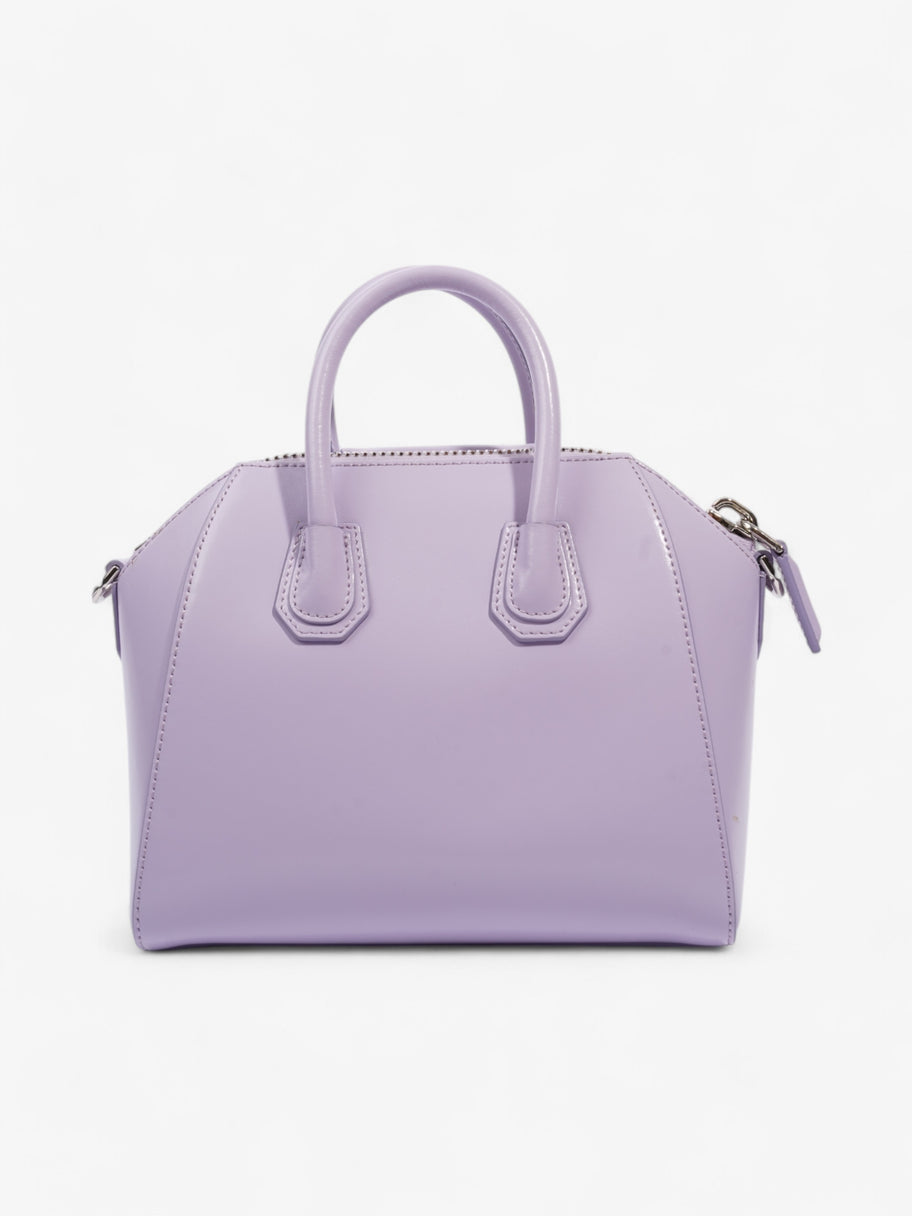 Givenchy Antigona Lilac Calfskin Leather Mini Image 4