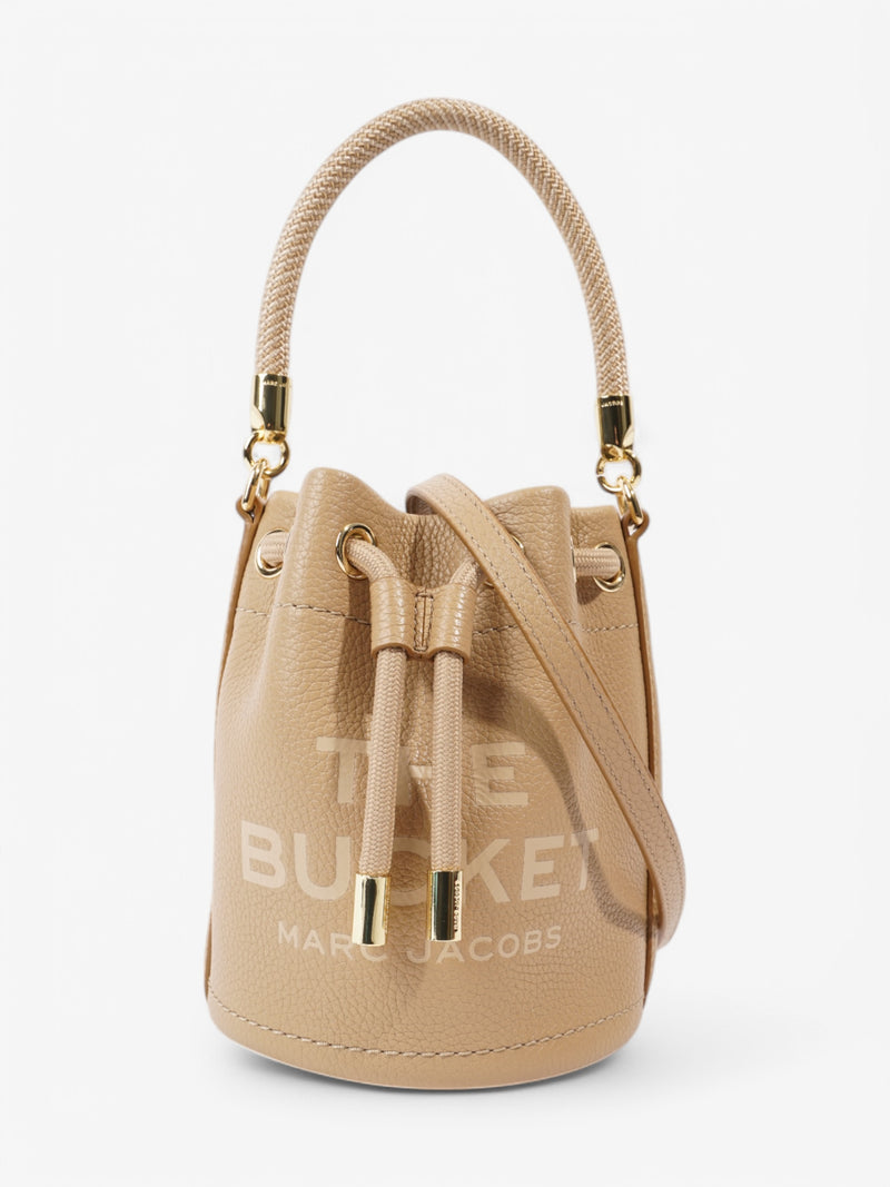  Marc Jacobs The Bucket Bag Camel Leather Mini