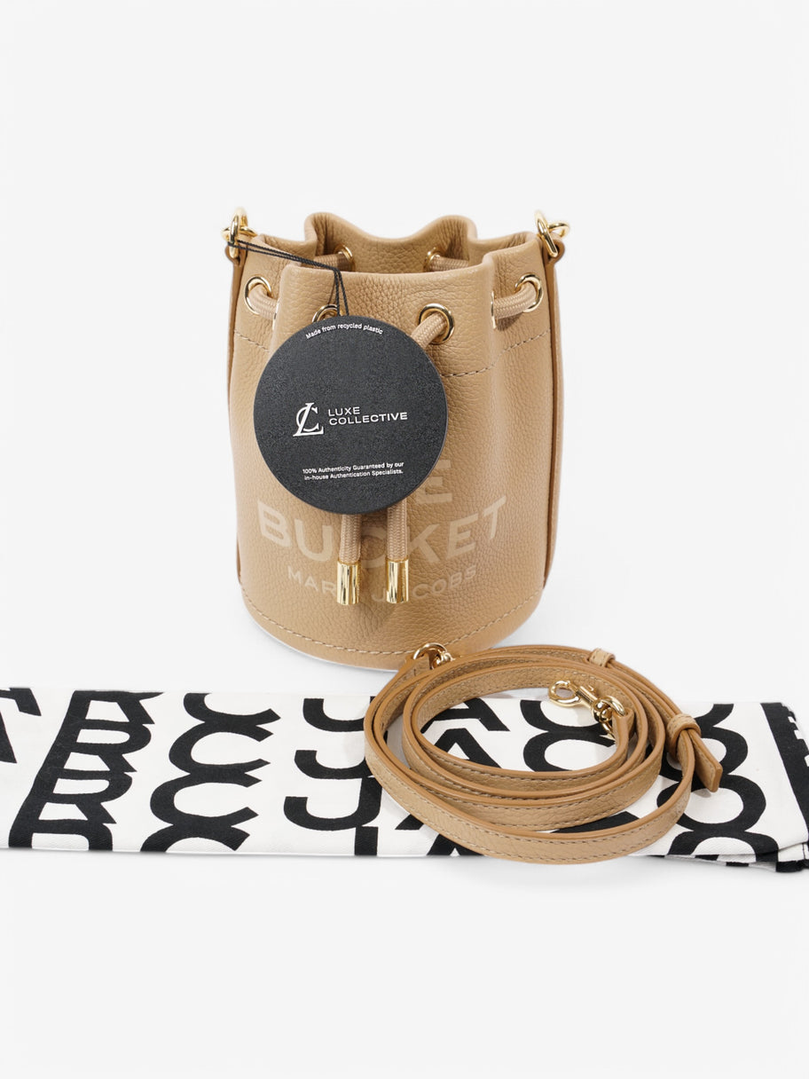 Marc Jacobs The Bucket Bag Camel Leather Mini Image 9