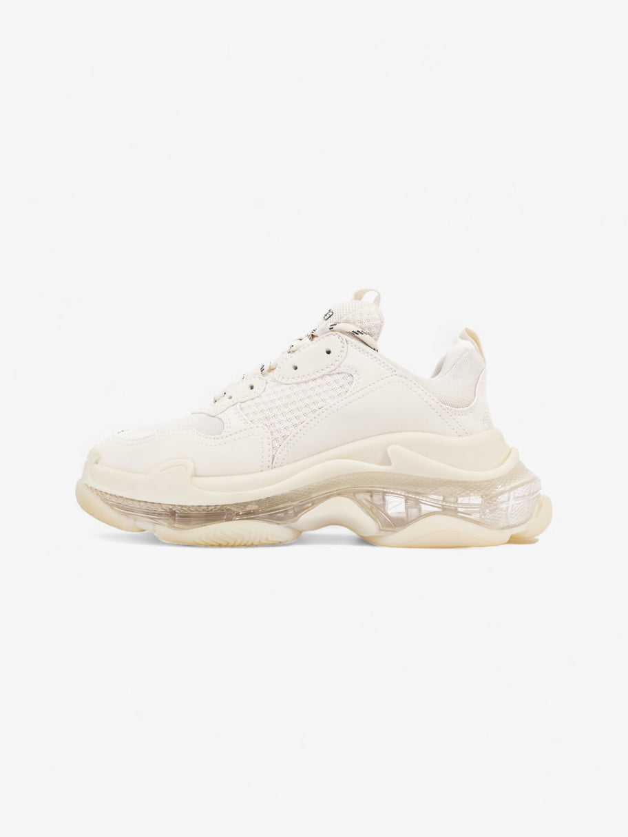 Balenciaga Triple S Clear Sole White / Black Mesh EU 39 UK 6 Image 3