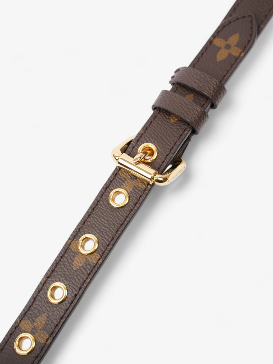 Louis Vuitton Bandoulière Bag Strap Monogram / Gold Coated Canvas Image 10