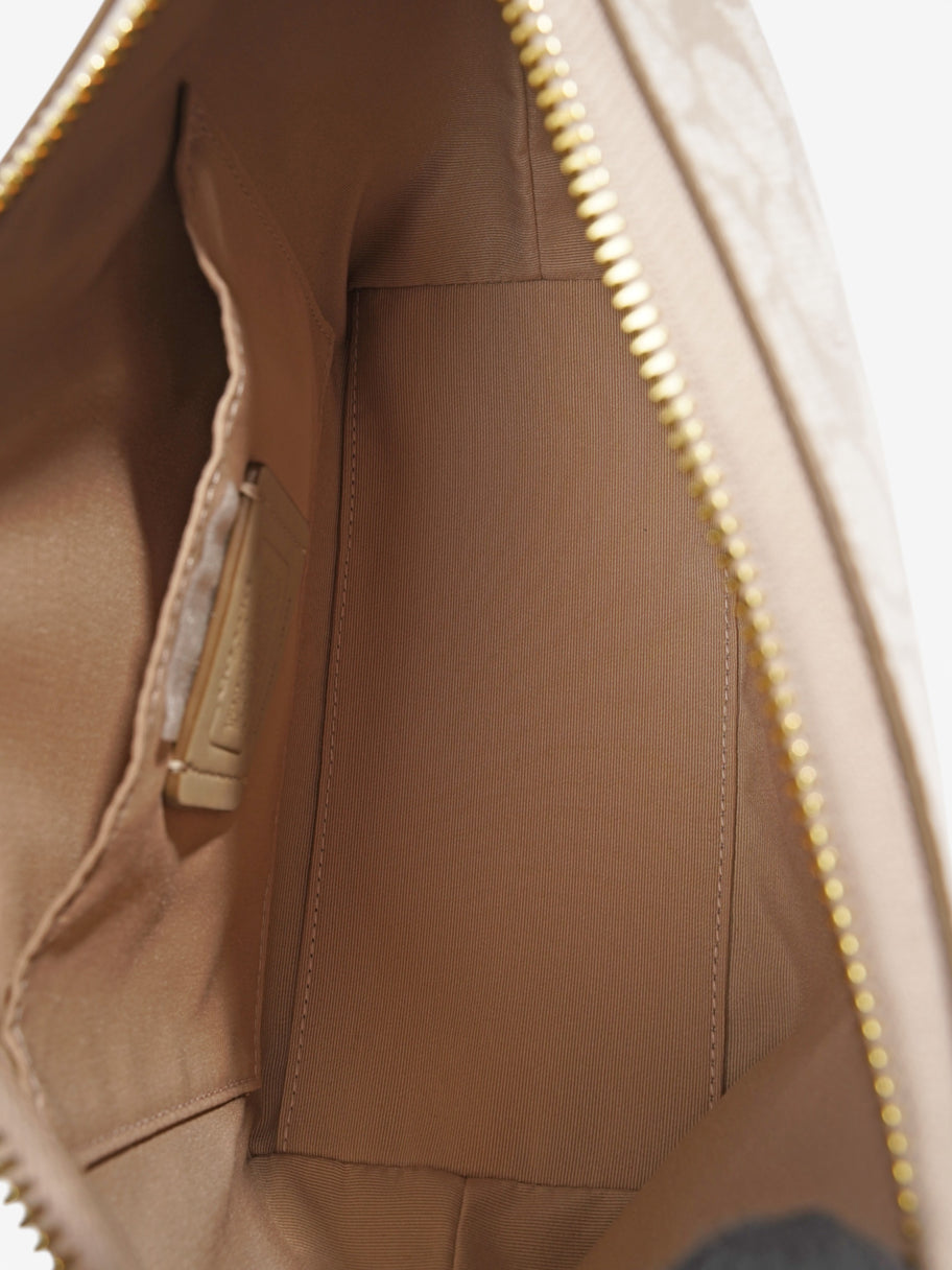 Coach Zip Shoulder Bag White / Beige Coated Canvas Image 9