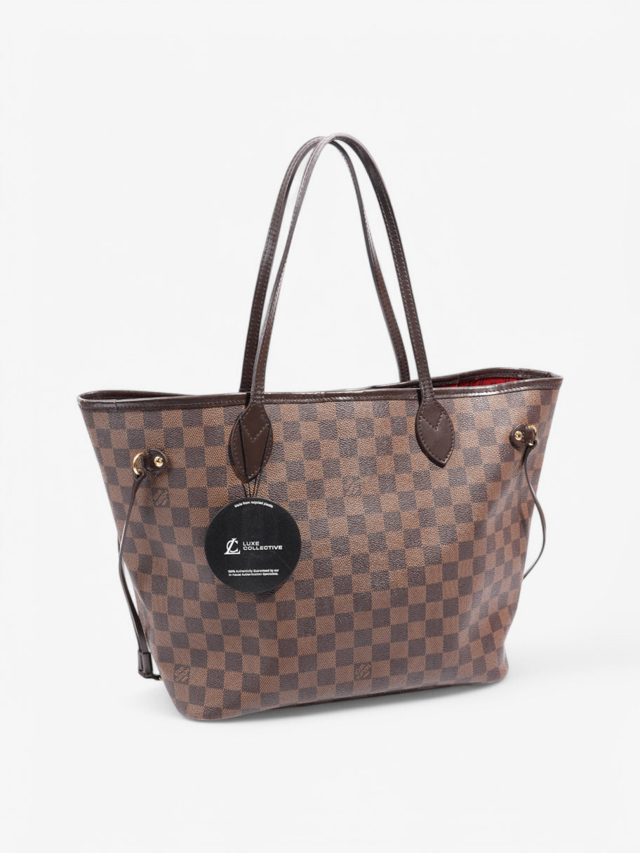 Louis Vuitton Neverfull Damier Ebene Coated Canvas MM Image 10