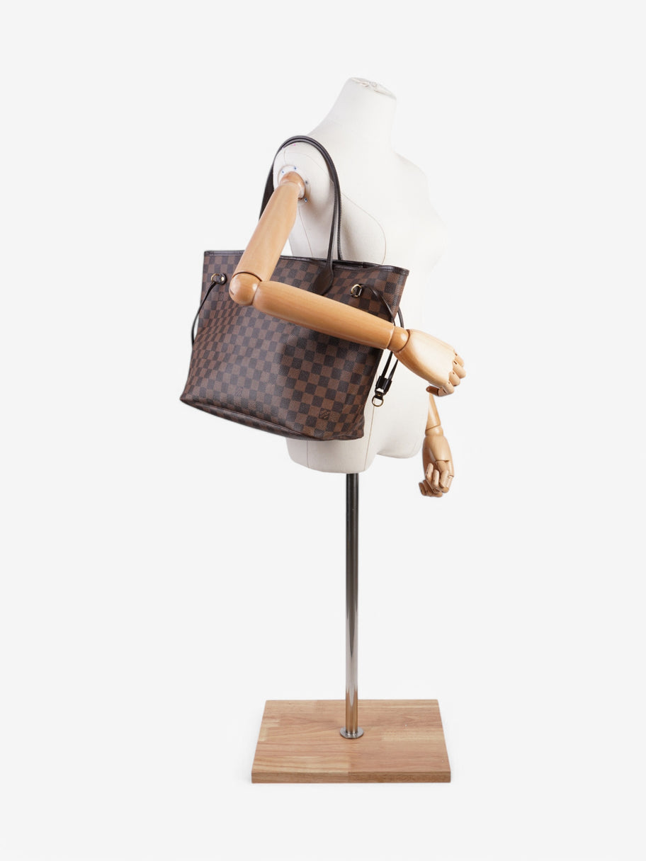 Louis Vuitton Neverfull Damier Ebene Coated Canvas MM Image 2