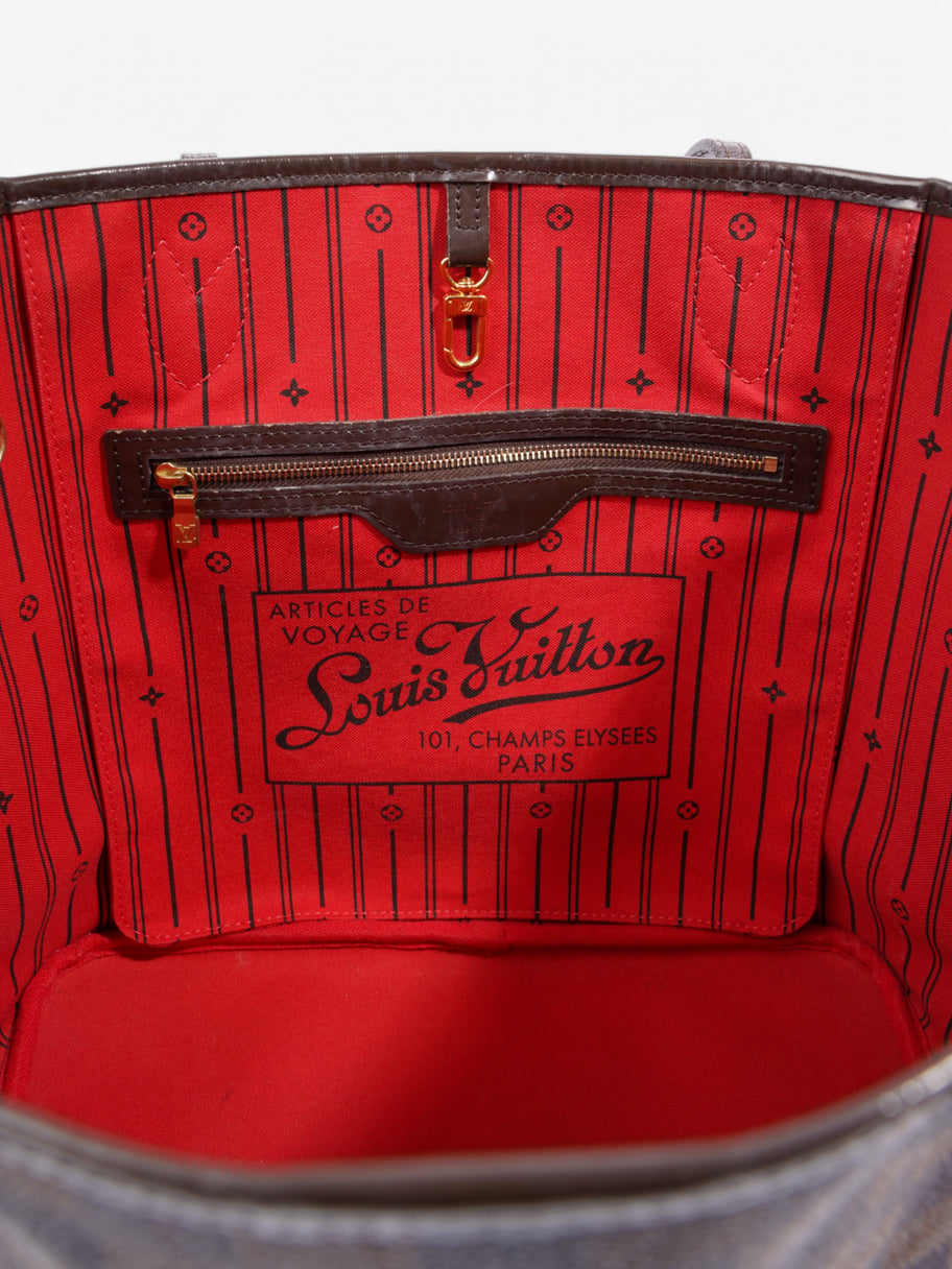 Louis Vuitton Neverfull Damier Ebene Coated Canvas MM Image 9