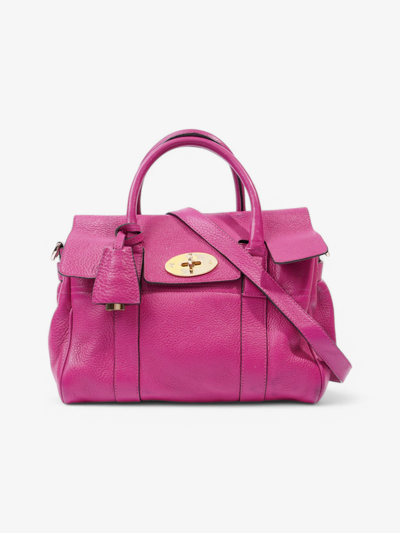  Mulberry Small Bayswater Pink Grained Leather