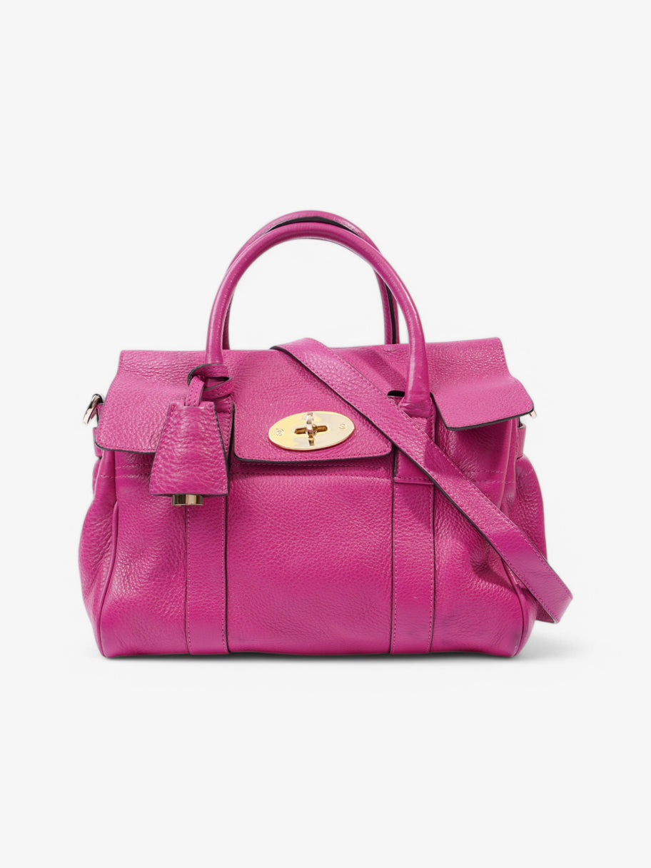 Mulberry Small Bayswater Pink Grained Leather Image 1