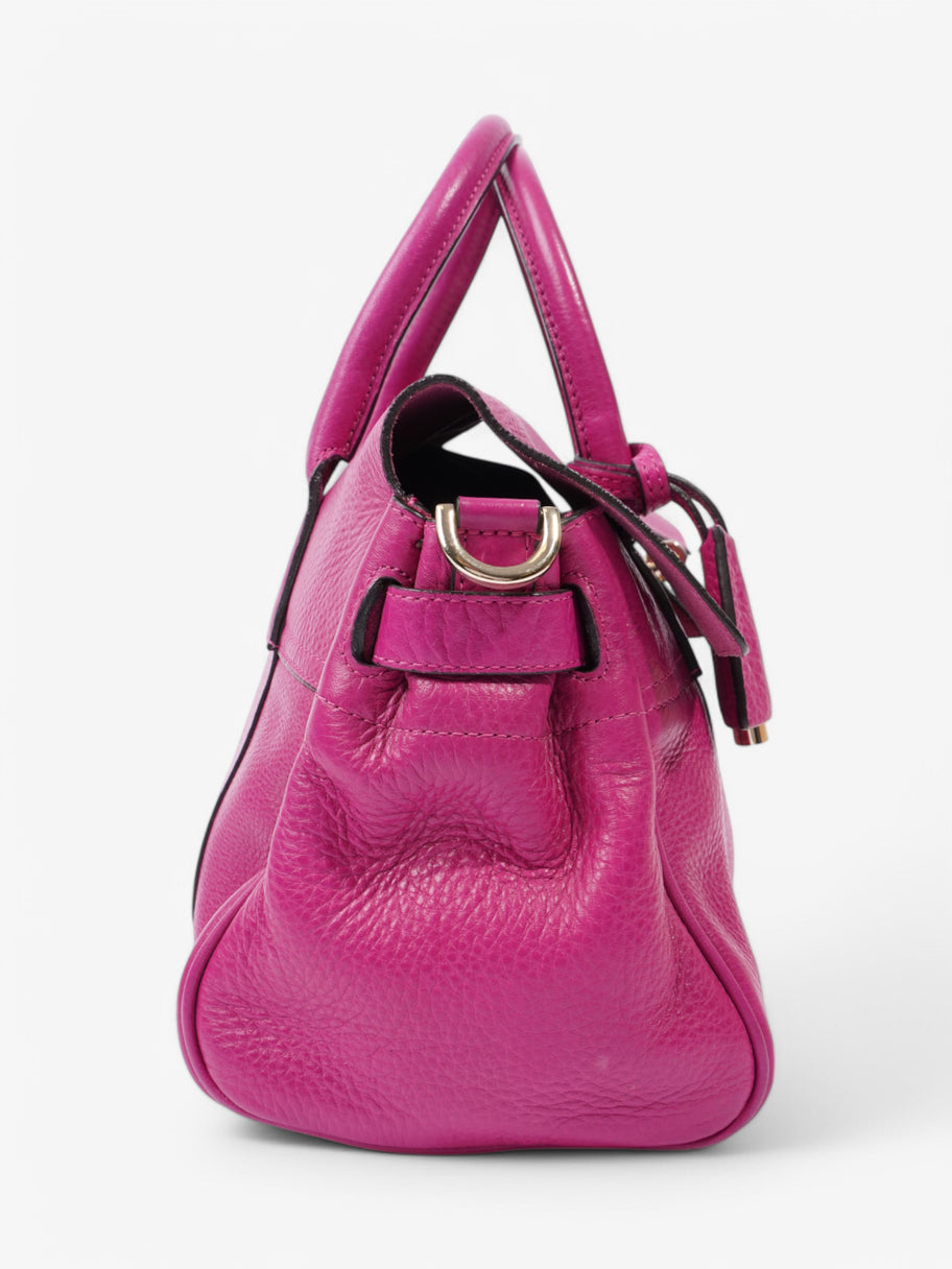 Mulberry Small Bayswater Pink Grained Leather Image 5