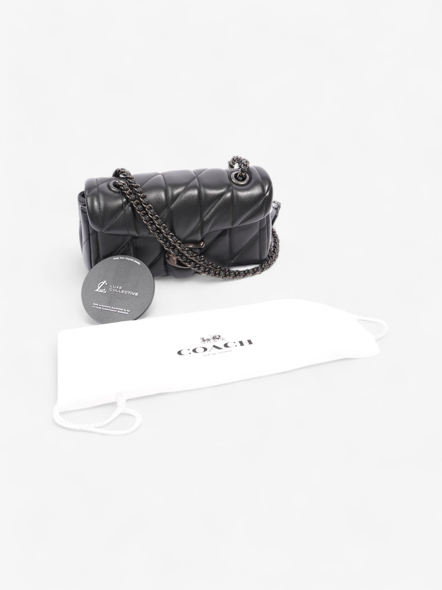 Coach Quilted Tabby Black Nappa Leather 20 Image 10