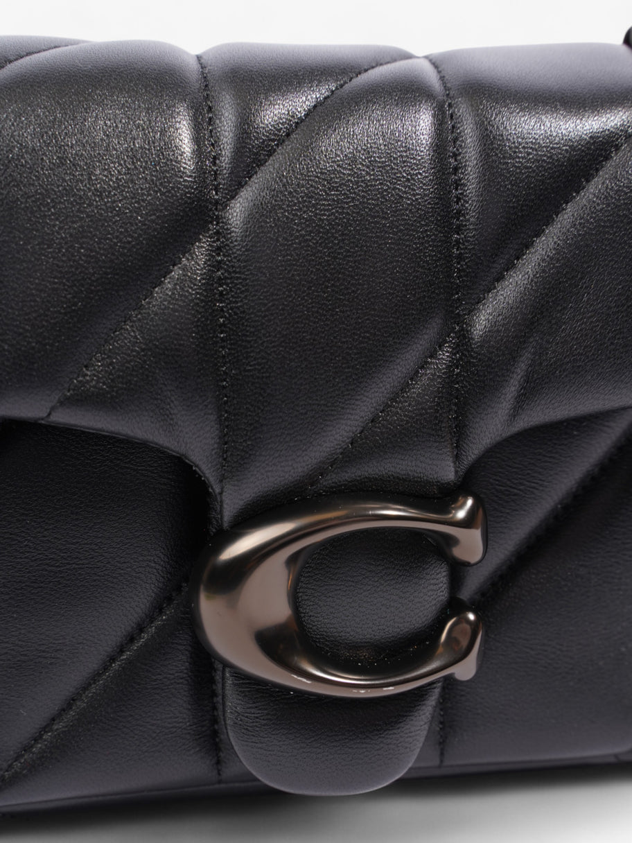 Coach Quilted Tabby Black Nappa Leather 20 Image 7