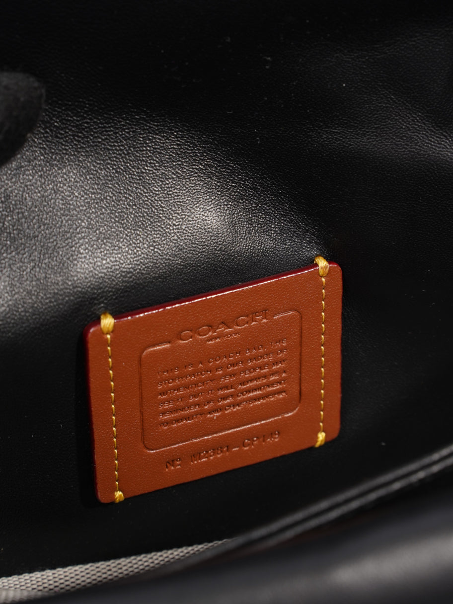 Coach Quilted Tabby Black Nappa Leather 20 Image 8