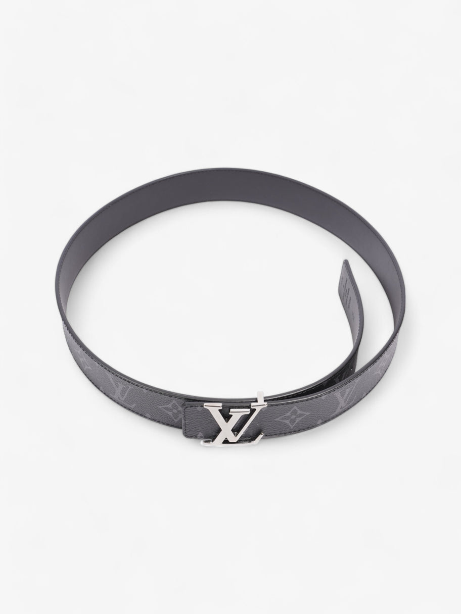 Louis Vuitton LV Initials Reversible Belt Monogram Eclipse / Black Leather 85cm / 34