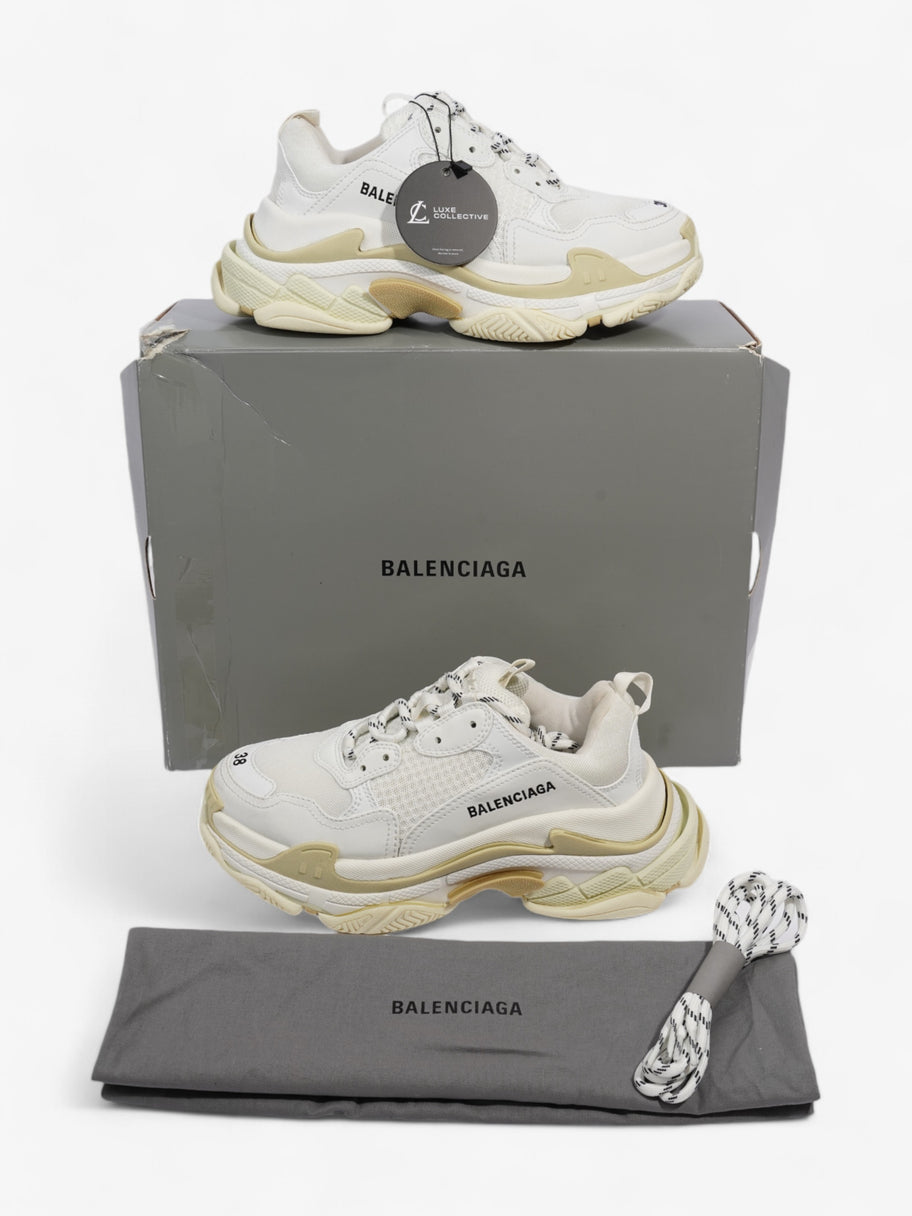 Balenciaga Triple S White Mesh EU 38 UK 5 Image 9