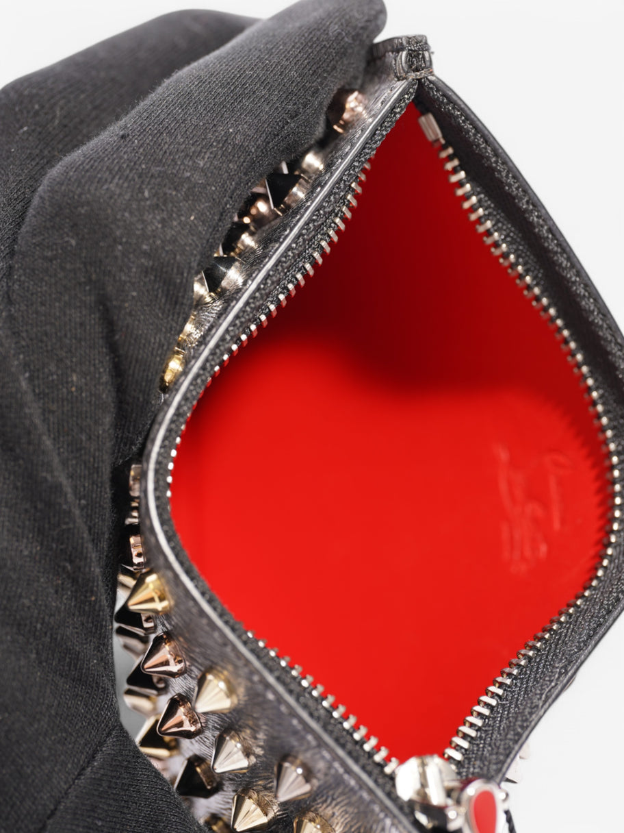 Christian Louboutin Loubiposh Mini Empire/Spikes Pouch Pink Leather Image 3