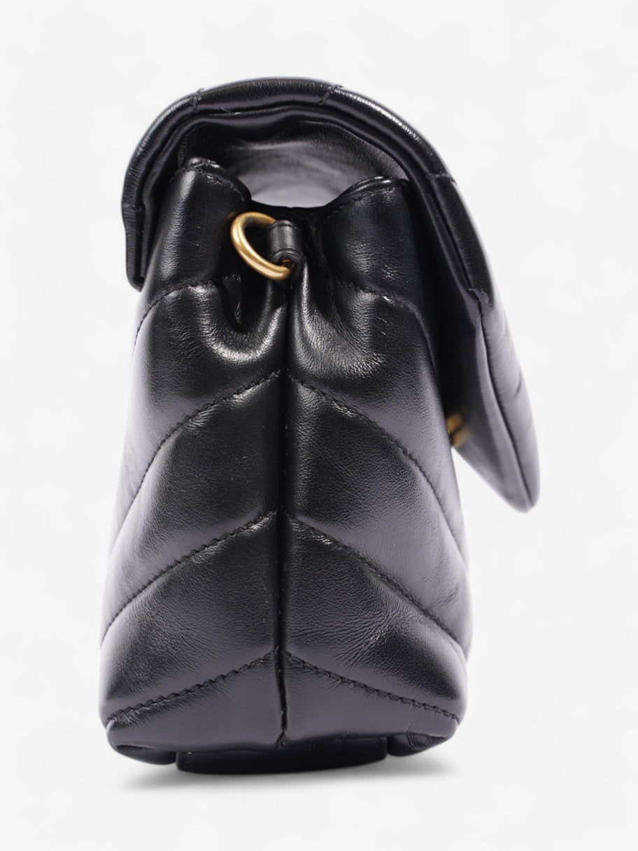 Saint Laurent Lou Lou Black Lambskin Leather Toy Image 5